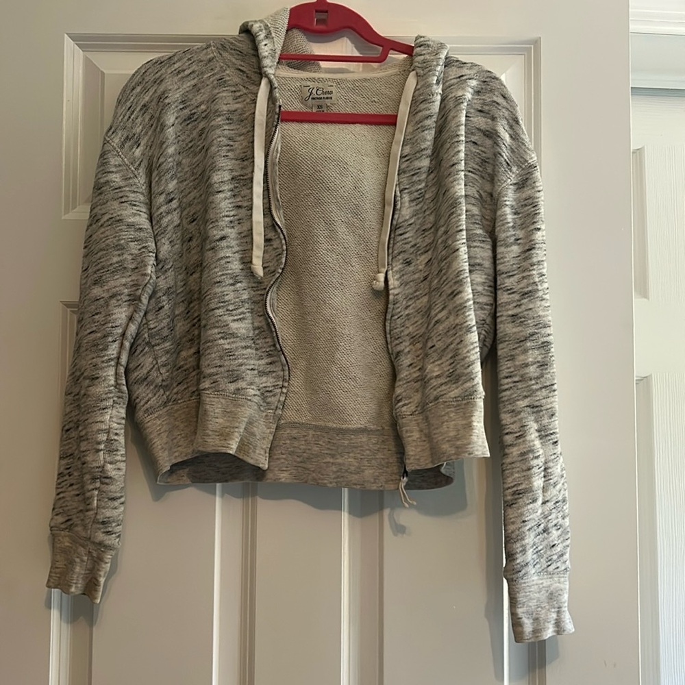 J. Crew Vintage Fleece Zip up Hoodie